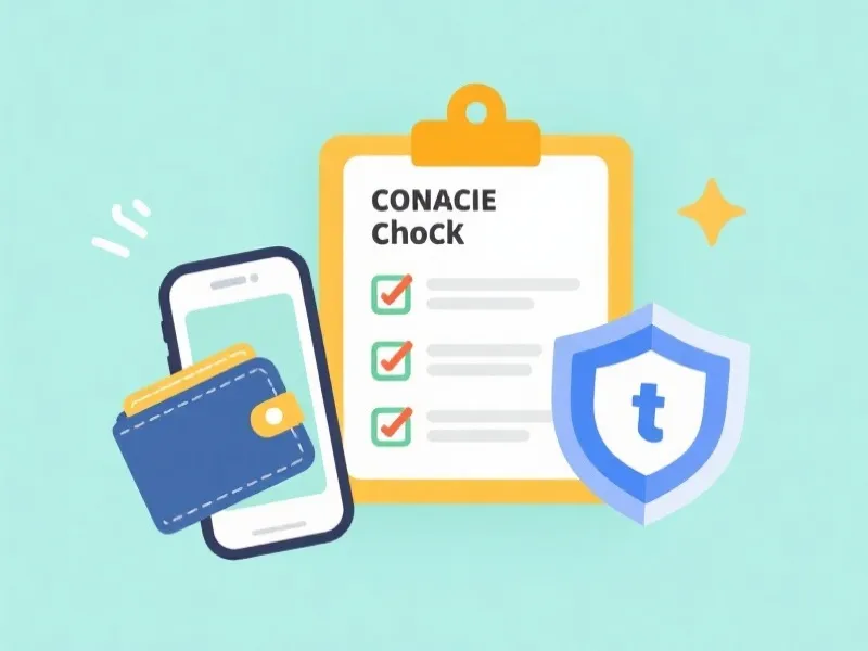 支付与提款核对清单